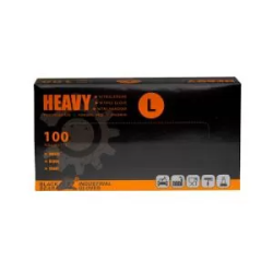 Engangshansker Nitril, 100-pakning Blackbear,Size L