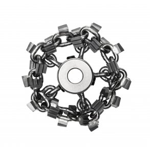 Tiger Cyclone kjetting DN75 8mm