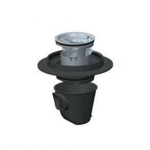 Adapter for h�yde ring til sluk