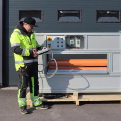 Elektrisk valsebord stort D600