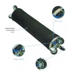 SHORT PACKER 350-400 0,8m.med hjul
