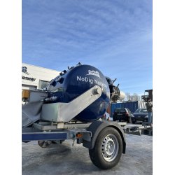 Installasjons trommel DN 1200 med henger til DN400 - UKESLEIE