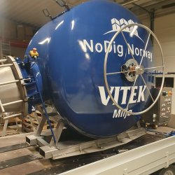 Installasjons trommel D2000 med henger