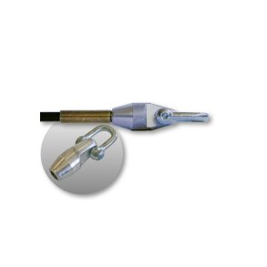 Stakespiss med sjakkel  M12